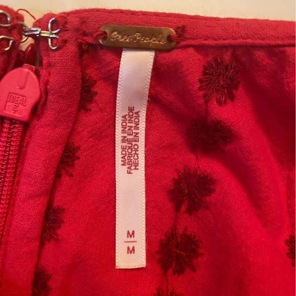 NWOT FREE PEOPLE June Mini Dress - Picture 9 of 12